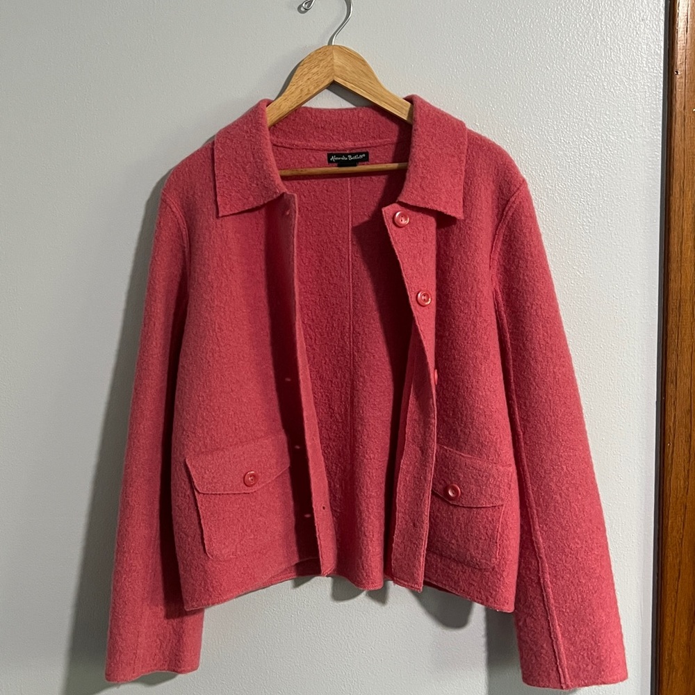 Women’s Pink Alexandra Bartlett Jacket, Size M